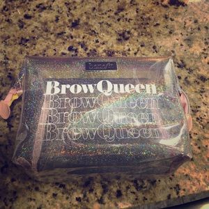 New Benefit Brow Queen cosmetic bag